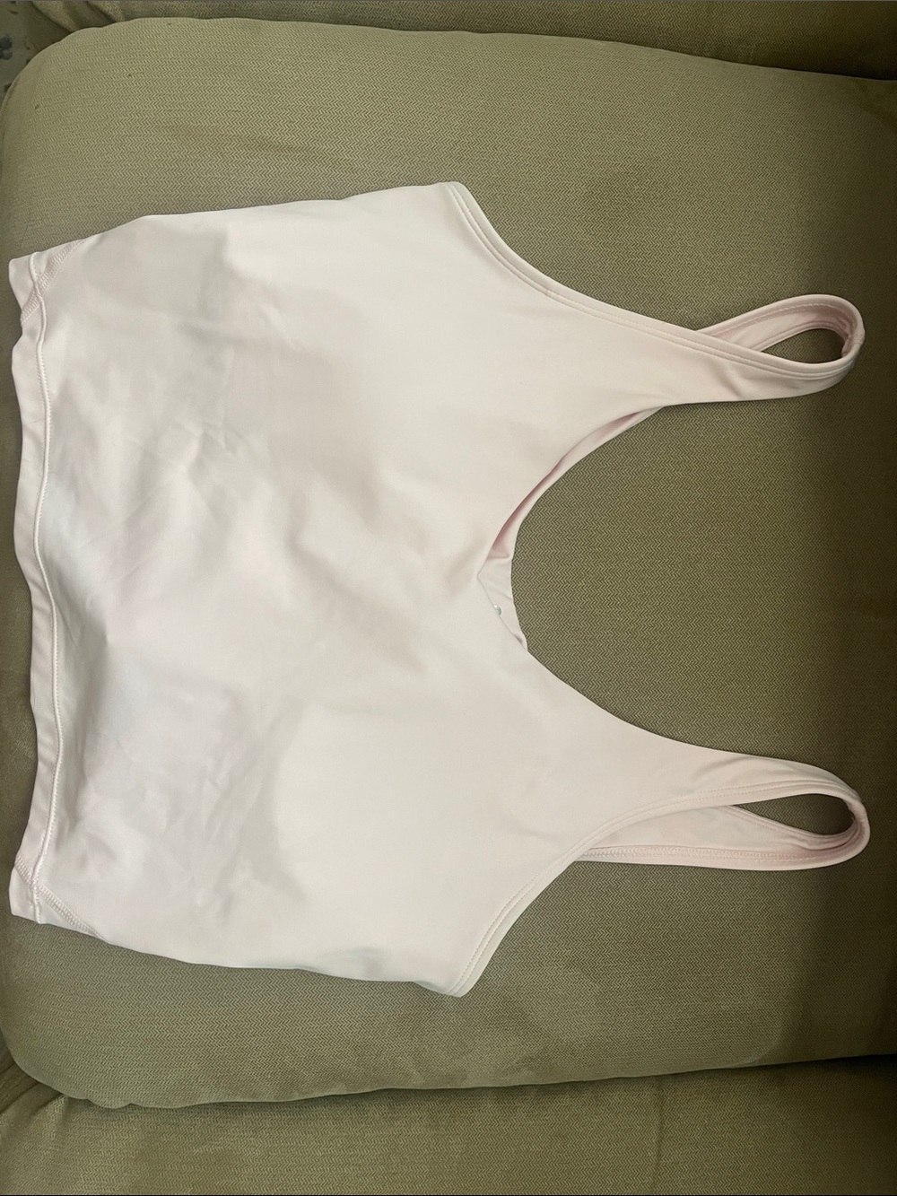 Baby Pink Athletic Tank Top